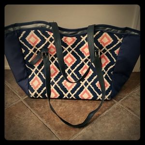 Lunchbox - Fit & Fresh navy and pink